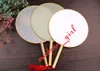 2020 Новое поступление Silk Bridal Fan Tassel Китайская культура двойной ручной росписью DIY подарок свадебные аксессуары