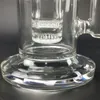 Upgrade Honeycomb Filter Glas Bong Dab Rig Wasserpfeife 14 Zoll 2Color Mini Heady Smoking Wasserpfeifen