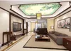 Moderne 3d foto behang pioen bloem maan muur papers home interieur decor woonkamer plafond lobby muurschildering behang