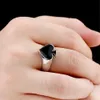 Klassische Poker Spades Gambler Viel Glück Männer Fingerring für Männer Schmuck Große Größe 714 US Männlich Siegelringe Anel9801771