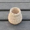 Penholder wicker vase willow flower pot wickerwork makeup pen brush container storage home ornament decoration personality