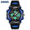 Smael vader en zoon horloge pak waterdichte led digitale heren horloges voor sport mode set 0508 1385 Relgio masculino horloge mannen