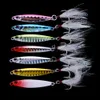 Ny bly VIB Realistisk fiskkrok 6 Färger Fiske Lure10G-4,8cm 15g-5,5 cm 20g-6cm Metall Jigs Laser Bait Deep Dykning Baits