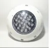 IP68 Led Yüzme Havuzu Işık 28W 24W Su geçirmez UnderWater Işık AC / DC 12V Pond Işıklar RGB Led Spotligh Led