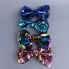 2020 Baby barrettes new Europe and cute girls children sequins hairpin large bow hair jewelry 11 colors