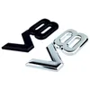 10 piezas Auto Metal Alloy 3D V8 Logo Car Badge Decal Chrome V8 Side Wing Emblem Sticker Car Styling