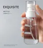 Imbottigliamento da viaggio in plastica Bottiglie portatili trasparenti per nebulizzazione spray Bottiglie per pompa di schiuma per lozione Bottiglie per acqua nebulizzata