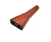 Cross-border double-orifice wood pipe for hand-made cigarette holder red sandalwood pipe solid wood pipe