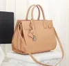 Clássica bolsa retrô para órgão feminino couro genuíno alças de ombro bolsa bolsas mensageiro bolsas tiracolo com chave de bloqueio