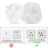 Babyproofing Safety Socket Covers 12 Packs Plug Socket Protector Plug Guard Electrical Protectors voor thuis en school-wit