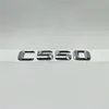 Rear Trunk Lid Logo Emblem Number Letters For Mercedes Benz C Class C280 C300 C320 C350 C360 C400 W203 W204 W211 W205209f