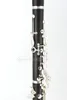 MARGEWATE MCL-5008 17 tasti clarinetto in ebano Bb Tune B clarinetto piatto strumento musicale con custodia accessori spedizione gratuita