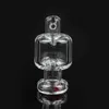 Palenie szklana czapka z węglowodanami z perełami terpowymi wirującymi kulami wodnymi dla 25 mm fazowania krawędzi płaski kwarcowy kwarc paznokcie paznokcie dab platformy