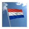 3x5ft Vlag van Paraguay Reclame Digitaal Gedrukt Polyester zeefdruk Alle landen, Outdoor Binnen Gebruik, Drop Shipping
