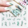 Hot Nail Salon Water Transfer -stickers, bloemen, bladeren, zomer -diy nageldecoratie. A874