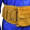 Freeshipping Leather Repair Kit Bag Pocket Hardware Tool Belt för höghöjd byggnadsarbetare elektriker