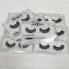 Fabriksögonfransar fransar 3D Mink Eyelash Natural Soft False Eyelashes Enskilda anpassade logotyp Privat etikett Box Eye Lash Extensions9501869