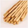 Bacchette di bambù cinesi da 24 cm da cucina Bar da pranzo Stoviglie Bacchette ecologiche in bambù