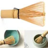 Natural Bamboo Matcha Whisk Ceremony Bamboo Chasen Green Tea Garde voor het bereiden van Matcha-poeder