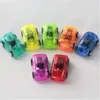 Mini Kinderen Speelgoed Trek Auto Transparent Racing Toy Snoep Kleur Back Racing Plastic Trek Auto Pasen Egg Filler Leuk Car Toys