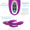 Vibratrice de lapin g spot gode vibrateur sex toys for woman 12 vitesses usb charge anal vibrateur clitoris stimulator vagin masseur y7990240
