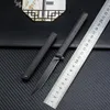 Högkvalitativ kullager fällkniv M390 Black Stone Wash Blade Kolfiberhandtag EDC Fickknivar Presentkniv
