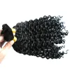 Mongolian kinky curly hair 2pcs human hair for braiding bulk no attachment Bundles Braiding Hair Extensions