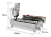 Macchina elettrica automatica per la produzione di ciambelle Attrezzature per la lavorazione degli alimenti Produttori di ciambelle popolari Ciambelle commerciali Macchine per la produzione di acciaio inossidabile con 3 stampi