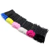 50PC / Bag Eyelash Brush Ögonbryn Borste Mascara Wand Lash Borste Engångsögonfransförlängning Applicator Spoolers Ögonfransar Kosmetiska borstar