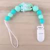 Baby Animal Silicon Bead Pacifier Holders Euro America Trade Hand Made Safe Spädbarn Baby Gracious Pacifier Chain Clips3076305