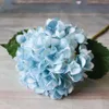 Parti Düğün Centerpieces Ana Çiçek RRA2390 Yapay Ortanca Çiçek Başlı 47cm Fake İpek Tek Gerçek Dokunmatik Hydrangeas Malzemeleri