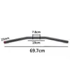 1 "25mm rue/tout-terrain guidon universel barres de traînée pour Sportster XL883 XL1200 XL48 guidon de moto argent/noir