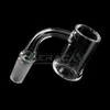 DHL!!! 45mm alto 3mm parete 25mmOD bordo smussato quarzo Evan Shore Banger maschio femmina quarzo chiodi per tubo dell'acqua in vetro Dab Rigs Bong