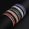 Bridal Bracelets Rhinestones Beaded Wedding for Bridal 5 Colors The Great Gatsby Bracelets Girls Party Accessories Bulk Discount Factory