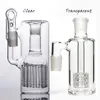 NOWOŚĆ REKLER RAM TREED PERC ASHCATCHER 18 mm złącza do Hookahs Glass Water Bong Matrix Percolator Ash Catchers Ratter