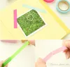 10 ADET / KUTU MOQ5BOXS Ücretsiz Kargo Paketleme Washi Bant Maskeleme Kağıt Bant Gökkuşağı Şeker Katı Renk çekti Yazma kağıt ilm Güzel