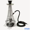 Narguilé para fumar narguilé 43cm, navio dos EUA, inalar narguilé Eiffel, mini torre eiffel, shisha pequeno com cores diferentes