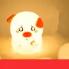 Varken siliconen nachtlampje nieuwe stijl kinderen pat sfeerlamp met slaaplemel romantisch geschenk DHL gratis