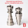 Titanium Nail Domeless Universal Man / Fit 10mm 14mm 18mm 6in1