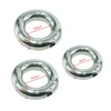 Stainless Steel Penis Bondage Ring Ball Stretcher Delay Lasting Metal Ring Scrotum Restraint Testicular Chastity Device For Men Y190713