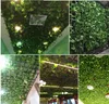 12pcs Atificial Sahte Asma Tesisi 2 .4m Garland Ev Bahçe Duvarı Dekorasyon Plastik Yeşil Alan Atificial Üzüm Yaprak Vine Leaves