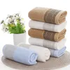 100 coton serviette 140x70cm serviettes brodées serviettes de bain de plage en bambou pour les adultes serviettes de visage doux rapides absorbant2899594
