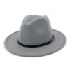 Aba larga vintage trilby fedoras estilo preto panamá igreja chapéus masculino senhora jazz bonés outono inverno feminino lã feltro hat59215417364895