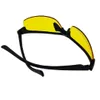 Men's Night vision Driving Sunglasses ladies or Men Yellow lenses peripheral glasses dark driving goggles anti-glare send box free shipping