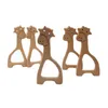 Beukenhouten Giraffe Bijtring Diervormige Baby Bijtringen Zuigelingen Tandjes Speelgoed Baby Accessoires Voor Baby Ketting Maken5487073