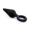 Romeonight iniciante039S estilo de cabaça brinquedos sexuais anal de silicone à prova d'água Plug W RING UNISSISEX ADULTO EROTICO PRODUTOS DE SEXA