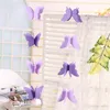 Shop Mall Window Hanging Ornament Pull Flower Paper String Colorful Butterfly Paper Children Room Wedding Decorate Birthday Party 3 5yjC1