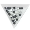 Площадь кристалла 3 мм 4 мм 6 мм 8 мм 3D Designs Стеклянные украшения ногтя Стразы для DIY Nail Art плоскодонных Камни украшения