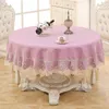 Linner Fabric Picnic Tablecloth 70.8" Inch Round Table Cloth Table Cover Easy Care for Wedding or Party