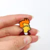 Personalidade dos desenhos animados Broche Futurama Philip J. Fry Anime Crachá Metal Lapela Esmalte Pins Denim Jackets Acessórios Presentes Jóias